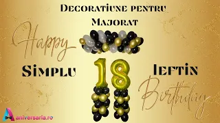 Decoratiune de Baloane pentru MAJORAT DIY