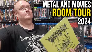 Movie and Metal MANCAVE 2024 Room Tour!