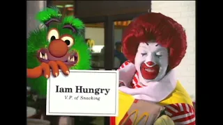 1998 mcdonald's ronald mcdonald "I Am Hungry" commercial