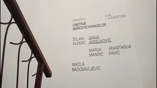 SEEcult.org VOĐENJE: Finale nagrade "Dimitrije Bašičević Mangelos" 2023.
