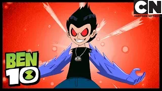 Ben 10 | Kevin Transforms into Crystal Fist | Franken-Fight | Cartoon Network