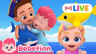 LIVE🔴 Bebefinn Best Nursery Rhymes | Healthy Habits for Kids