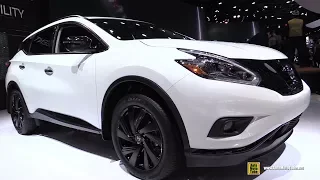 2018 Nissan Murano Midnight Edition - Exterior and Interior Walkaround - 2018 Detroit Auto Show