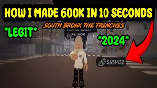 How I made 600k In 10 Seconds *REAL* | South Bronx The Trenches