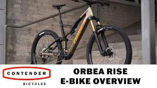 Orbea Rise E-MTB First Look | Contender Bicycles