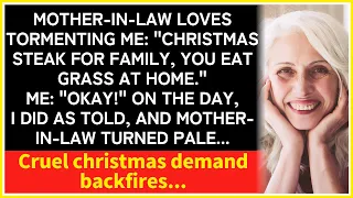 Mother-in-law's Cruel Christmas Demand Backfires: Watch Her Turn Pale When I Obey!