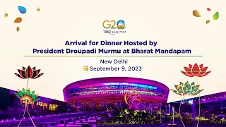 G20 Summit LIVE: President Droupadi Murmu, PM Modi welcome Global Leaders for Dinner on Day 1