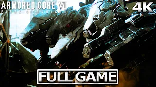 ARMORED CORE 6 ALL PATHS Full Gameplay Walkthrough / No Commentary 【FULL GAME】4K 60FPS UHD