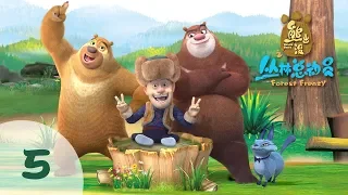 Boonie Bears: Forest Frenzy 🐻 | Cartoons for kids | EP5 | I'm Feline Fine