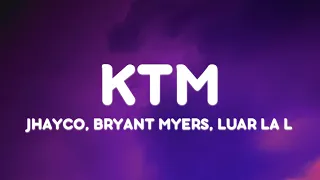 Jhayco, Bryant Myers, Luar La L - KTM (Letra/Lyrics)