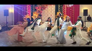 Mehndi Dance Bollywood Performance 2023| Nouraiz x Alina| Indian Wedding dance| Quick Style Dancers