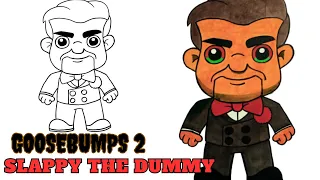 How To Draw Slappy |  Slappy the Dummy from Goosebumps 2 | Easy Drawing Tutorial for beginners.