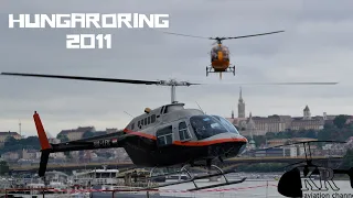 Helicopter VIP flights to Hungaroring Formula 1 race from Drava Heliport, Budapest, Hungary