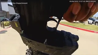 Officer bodycam footage released from Allen Outlet mall shooting