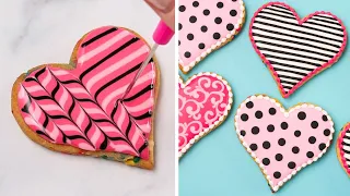 4 Simple Heart Cookies for Valentine's Day