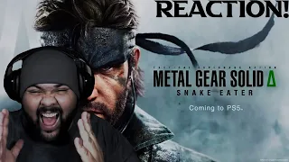 Metal Gear Solid 3 Remake Reaction! || PS Showcase