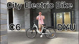 DYU C6 City Electric Bike | Unboxing and Riding Test Review