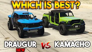 GTA 5 ONLINE : NEW DRAUGUR VS KAMACHO (WHICH IS BEST OFF ROAD VEHICLE?)