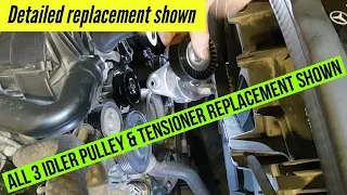 ML350 Belt Tensioner/Idler Pulley Replacement