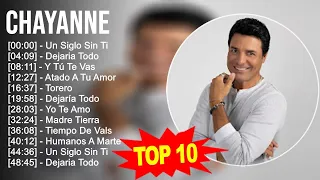 Chayanne 2023   10 Grandes Exitos   Un Siglo Sin Ti, Dejaria Todo, Y Tú Te Vas, Atado A Tu Amor