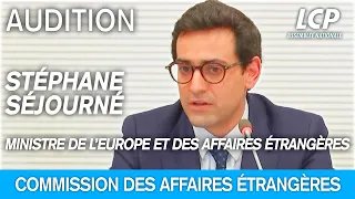 Stéphane Séjourné est auditionné pour  la première fois à l'Assemblée nationale - 14/02/2024