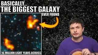 Officially, The Largest Galaxy Ever Found - Alcyoneus