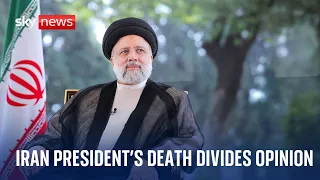 President Ebrahim Raisi's death in helicopter crash divides Iran