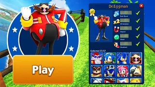 Sonic Dash - New Dr. Eggman Character Unlocked Update - All 60 Characters