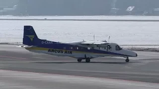 Arcus Air Dornier Do-228 takeoff at Graz  Airport | D-CAAM