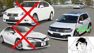 ОКОНЧАТЕЛЬНЫЙ СТОП на CAMRY 3.5 и это TIGUAN 2.0 R-Line самый честный обзор