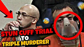 Murder Suspect Faces Trial with 'Stun Cuff Penalty After Court Outbrusts