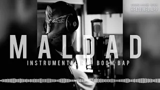 Instrumental Rap Boom bap | MALDAD | Base de Rap libre | FREESTYLE | underground type beat [FREE]