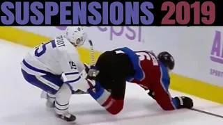 NHL Suspensions Of The 2019 - 2020 Season... So Far