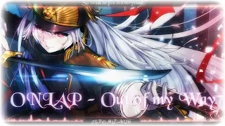 Nightcore - Out Of My Way