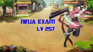 Ninja Exam Level 257!! (132k) | Naruto Online