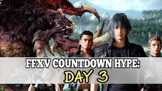 Final Fantasy XV countdown (DAY 3)-  Core themes, FFXV camping and Prompto is youngest?