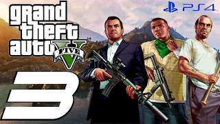 Grand Theft Auto V PS4 - Walkthrough Part 3 - Saving Jimmy & Wife Caught Cheating