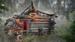 ОТКРЫЛ ДВЕРЬ В ИЗБУ И ОБАЛДЕЛ. НАХОДКА В ЛЕСУ. НАШЁЛ ДРЕВНИЙ ДОМ В ГЛУШИ. СПРЯТАННАЯ ИЗБУШКА В ТАЙГЕ