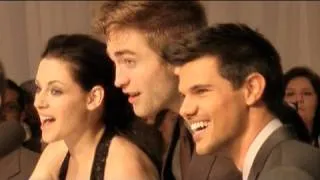 Breaking Dawn Premiere - Kristen Stewart, Robert Pattinson and Taylor Lautner in London