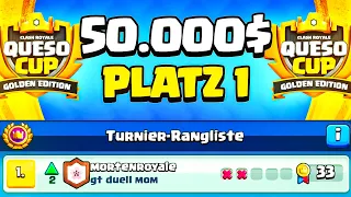 😱🥇Ich bin PLATZ 1 DER WELT im 50.000$ Turnier… | Clash Royale Deutsch