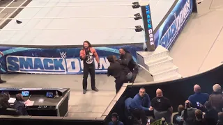 AJ Styles promo + gets attacked by LA Knight + LA Knight promo live - SmackDown 03/29/2024