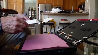 How to replace the laptop screen of an MSI GT72 2QD Dominator with G-Sync