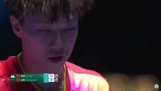 INCREDIBLE RALLY FOR LAST POINT!! ITTF Men's World Cup Macao 2024 Finals MA LONG VS LIN GAO YUAN