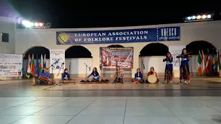 Musik Balwana oleh Kencana Pradipa di VII World Championship of Folklore "World Folk 2017" Bulgaria