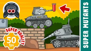 New Army. Super Mutants. Steel Monsters. Cartoons About Tanks