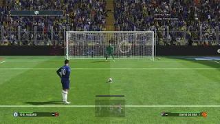 Pro Evo 2019 - Hazard converts Chelsea penalty vs. Man Utd