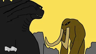 Godzilla:King of the Monsters ending scene (animation)