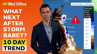 10 Day Trend 18/10/2023 – More rain to come? – Met Office weather forecast UK