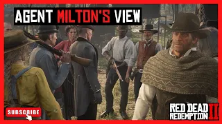 RDR2 - An observation of Agent Milton, Hero or Villain?