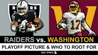 Raiders vs. Washington Preview & Prediction + Injury Report, Playoff Picture | NFL Week 13 Schedule